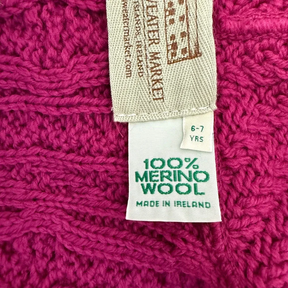 Aran Sweater Market adorable knitted
